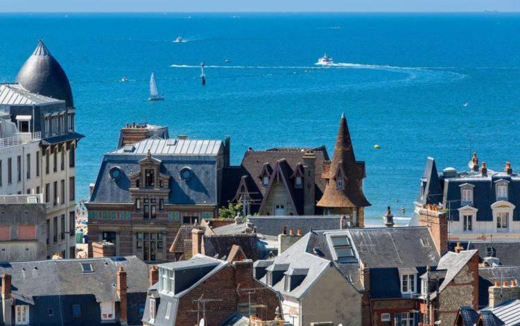 Villa Classee 4 Etoiles Vue Mer Exceptionnelle Trouville-sur-mer Exteriör bild